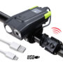 luz smart con bocina para bicicleta ecuador chaski imports